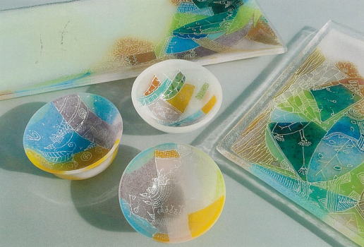 水吉郁子 ガラス展