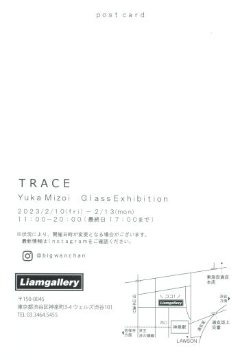 TRACE　Yuka Mizoi Glass Exhibition